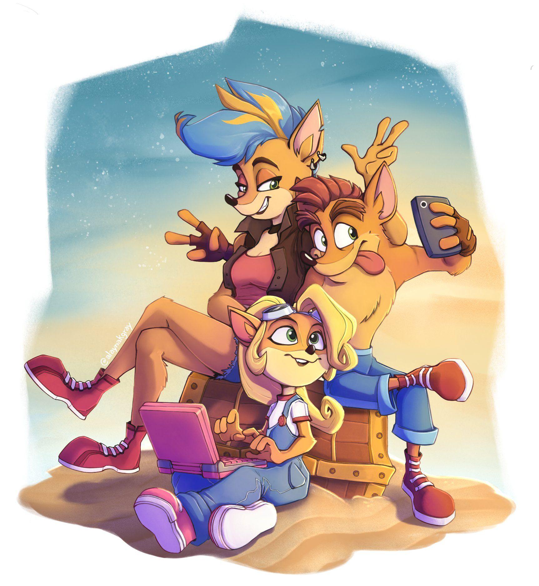 1725x1875 Crash bandicoot characters, Crash .com