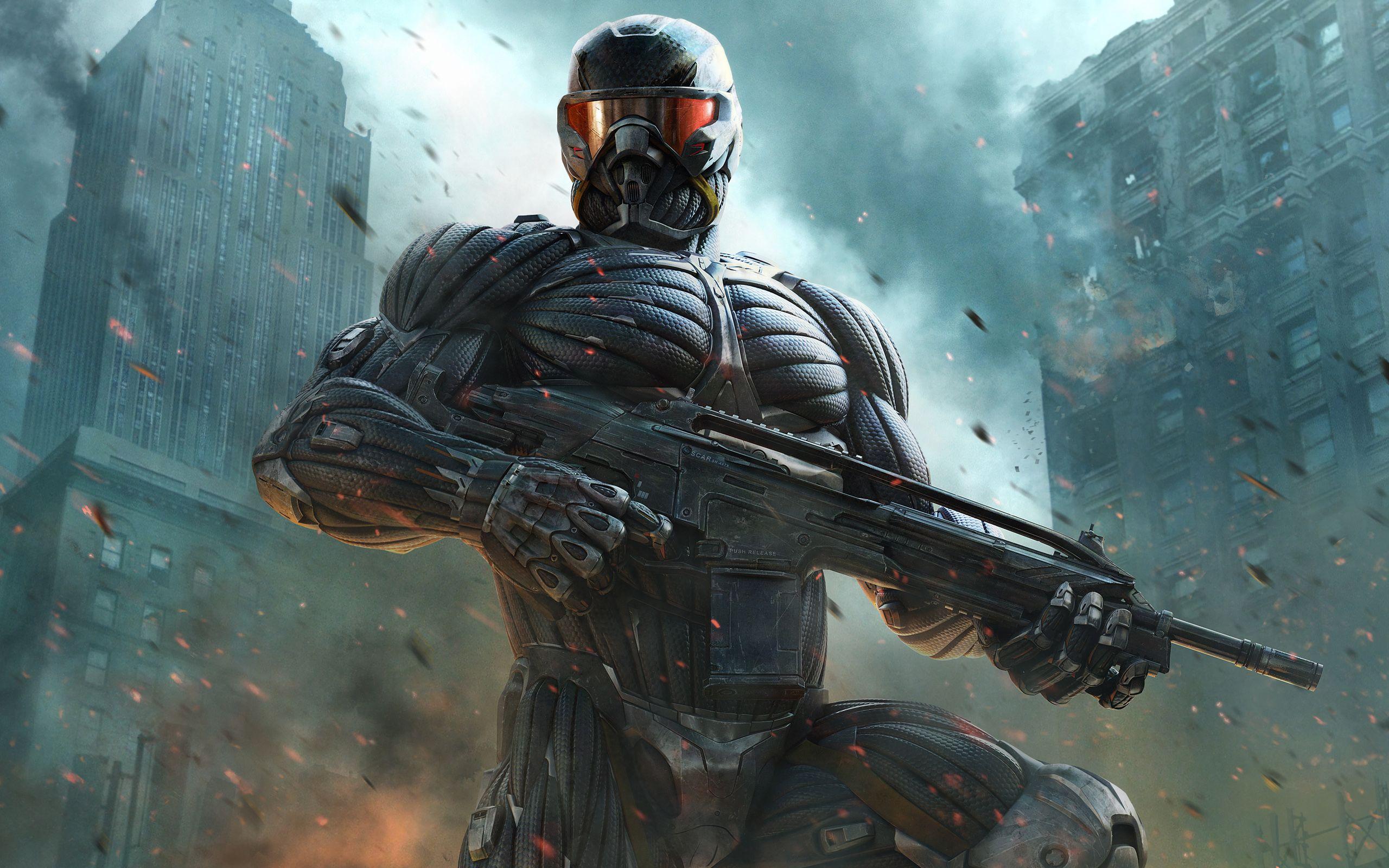 2560x1600 Crysis 2 FPS Game Wallpaper
