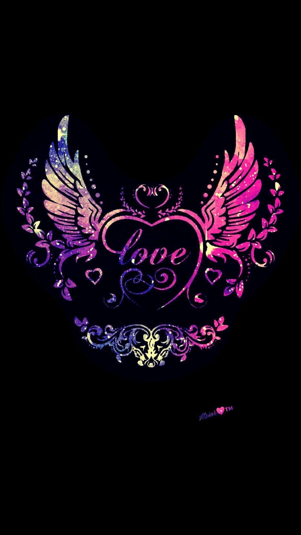 1152x2048 Galaxy Love Cute