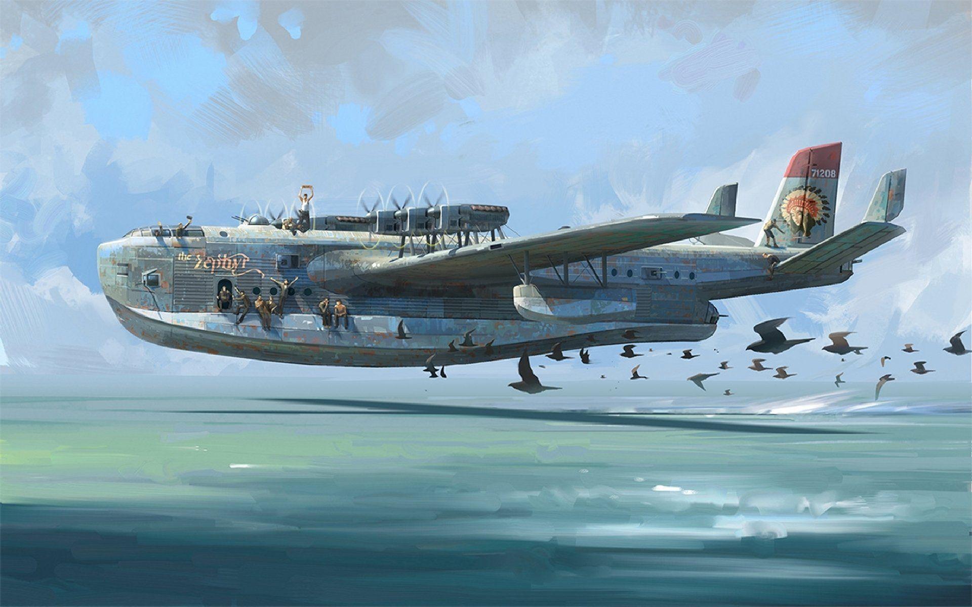 1920x1200 Id - Plane Concept Art .itl.cat