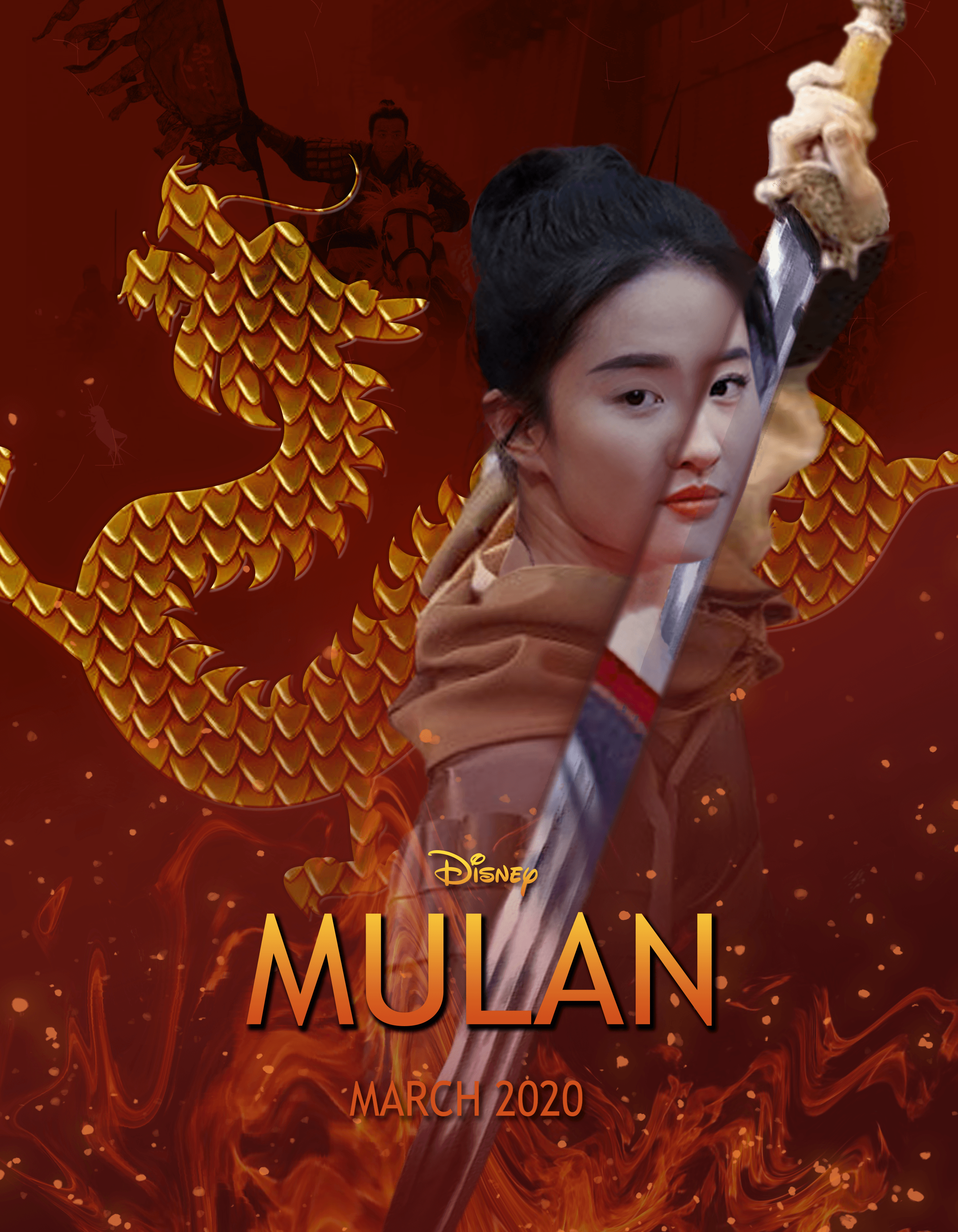 2625x3375 Mulan 2020 Film Wallpaper