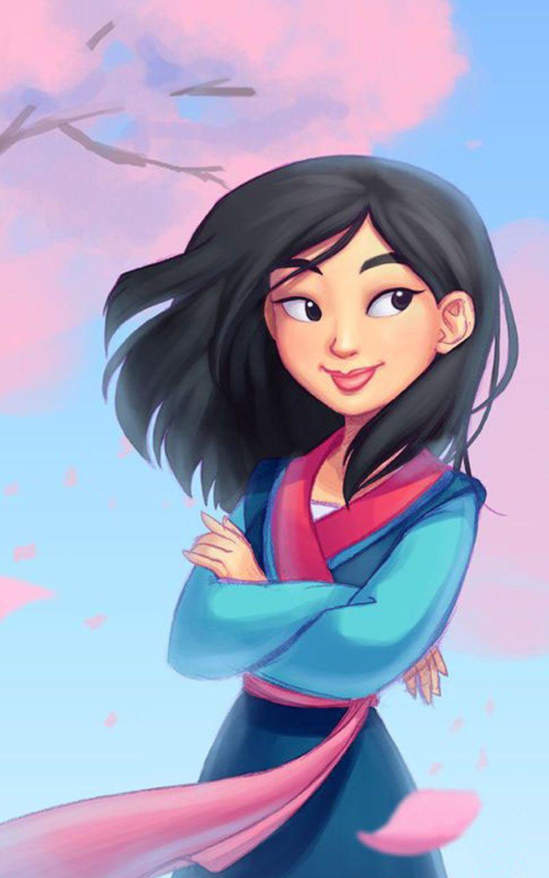 800x1280 Mulan 4K Wallpaper. Disney fan art, Disney princess art, Mulan disney