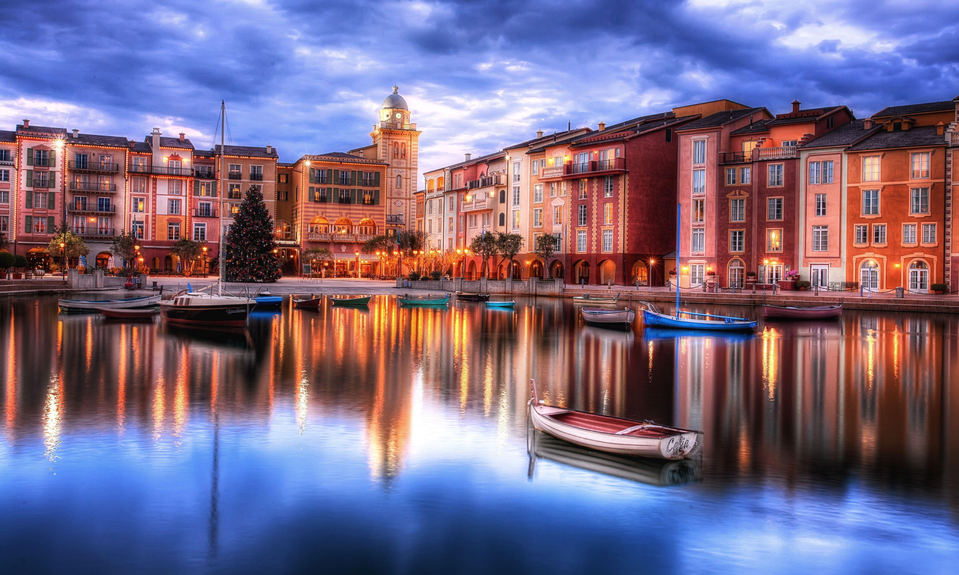 3872x2323 Orlando Florida Awesome Lake Wallpaper
