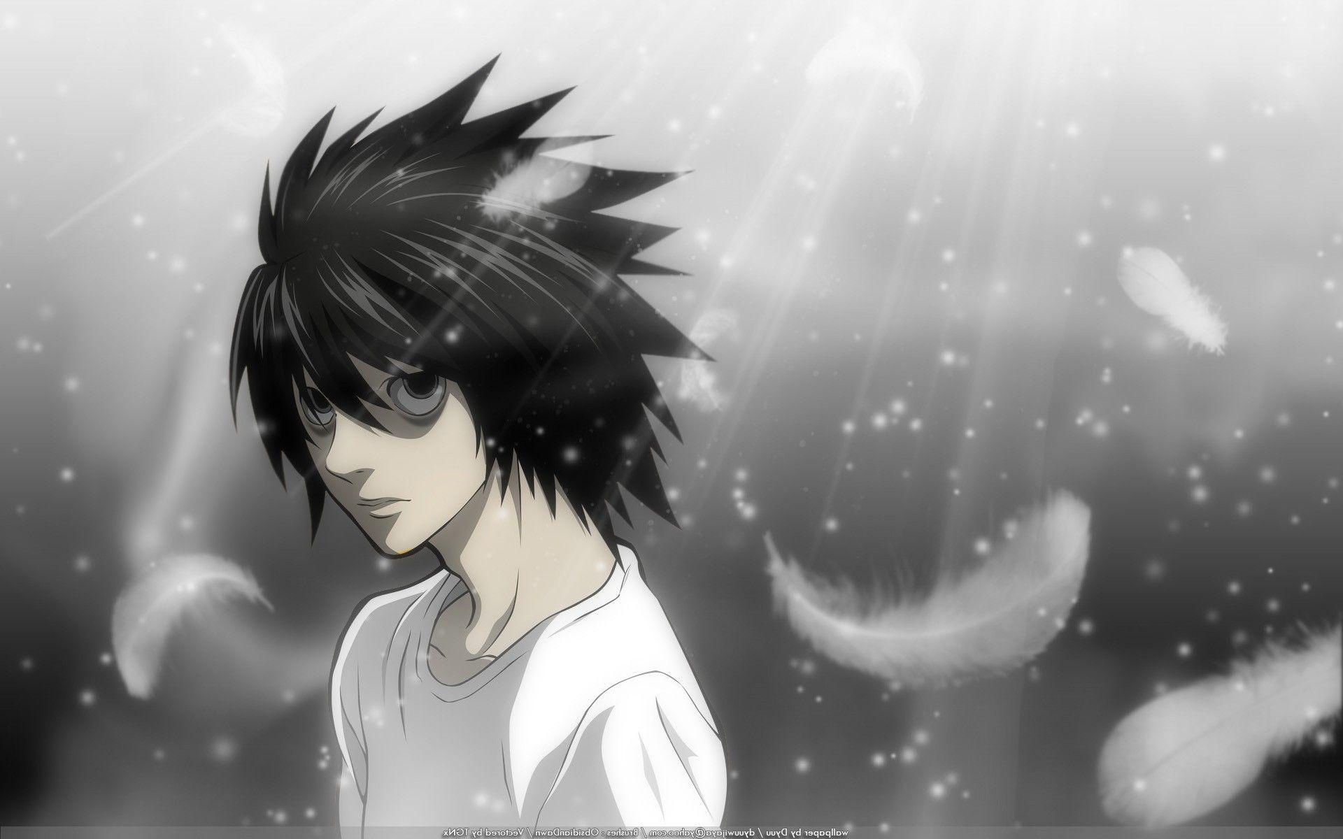 1920x1200 Anime Death Note L .