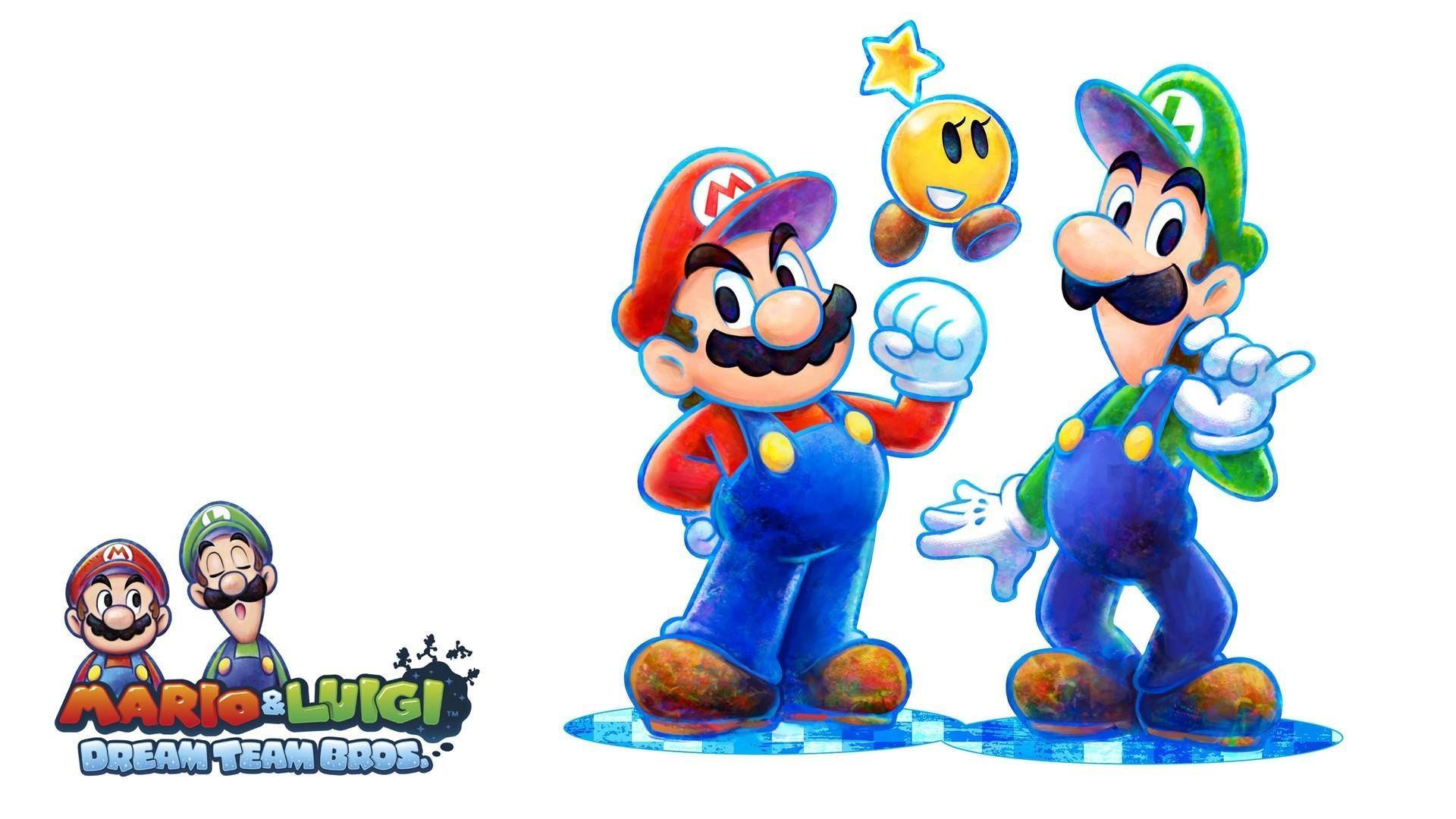 Mario and Luigi Dream Team Wallpapers Top Free Mario and Luigi Dream