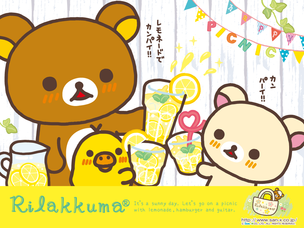 1024x768 Rilakkuma Wallpaper June .
