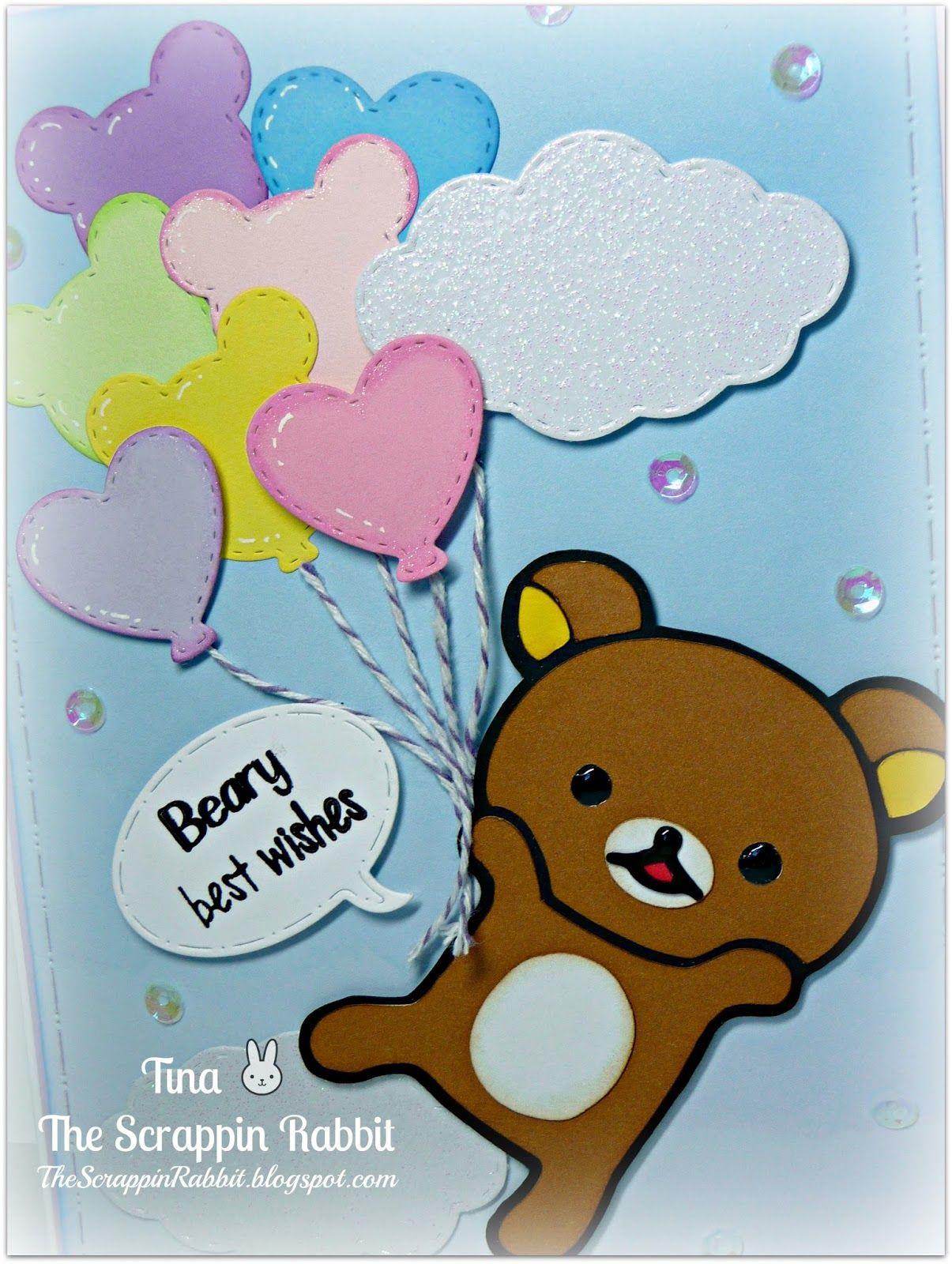 1205x1600 Rilakkuma Birthday Card