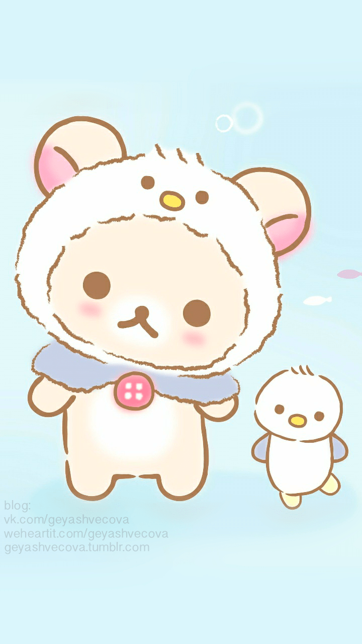 720x1280 Rilakkuma wallpaper, Cute animal .