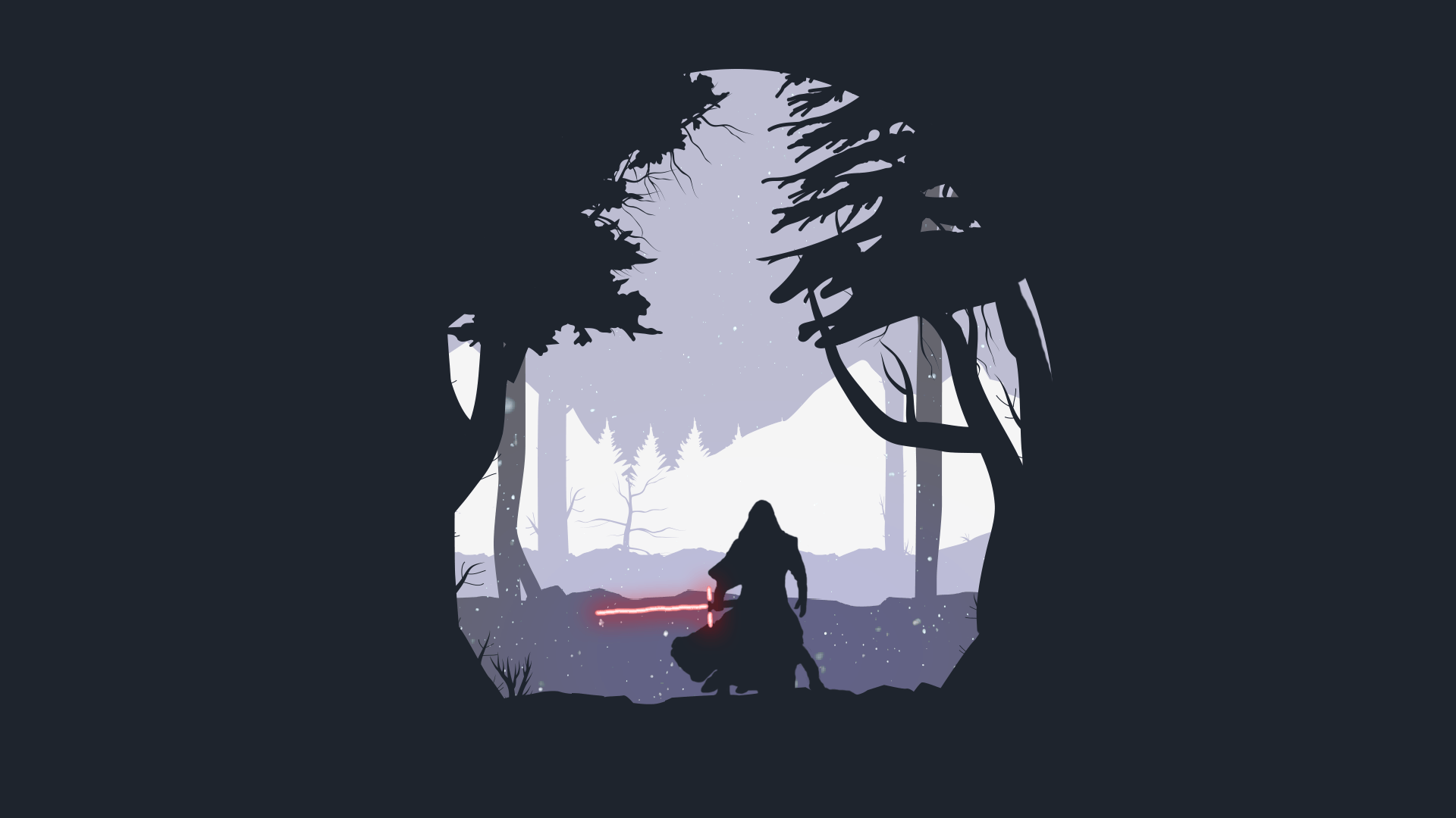 Resultado de imagen para star wars minimal 1920x1080