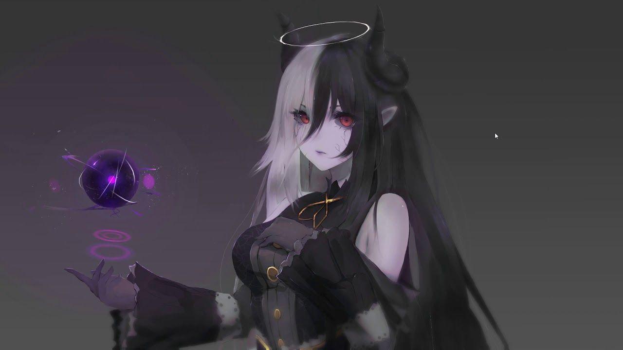 1280x720 Anime Demon Girl Wallpaper