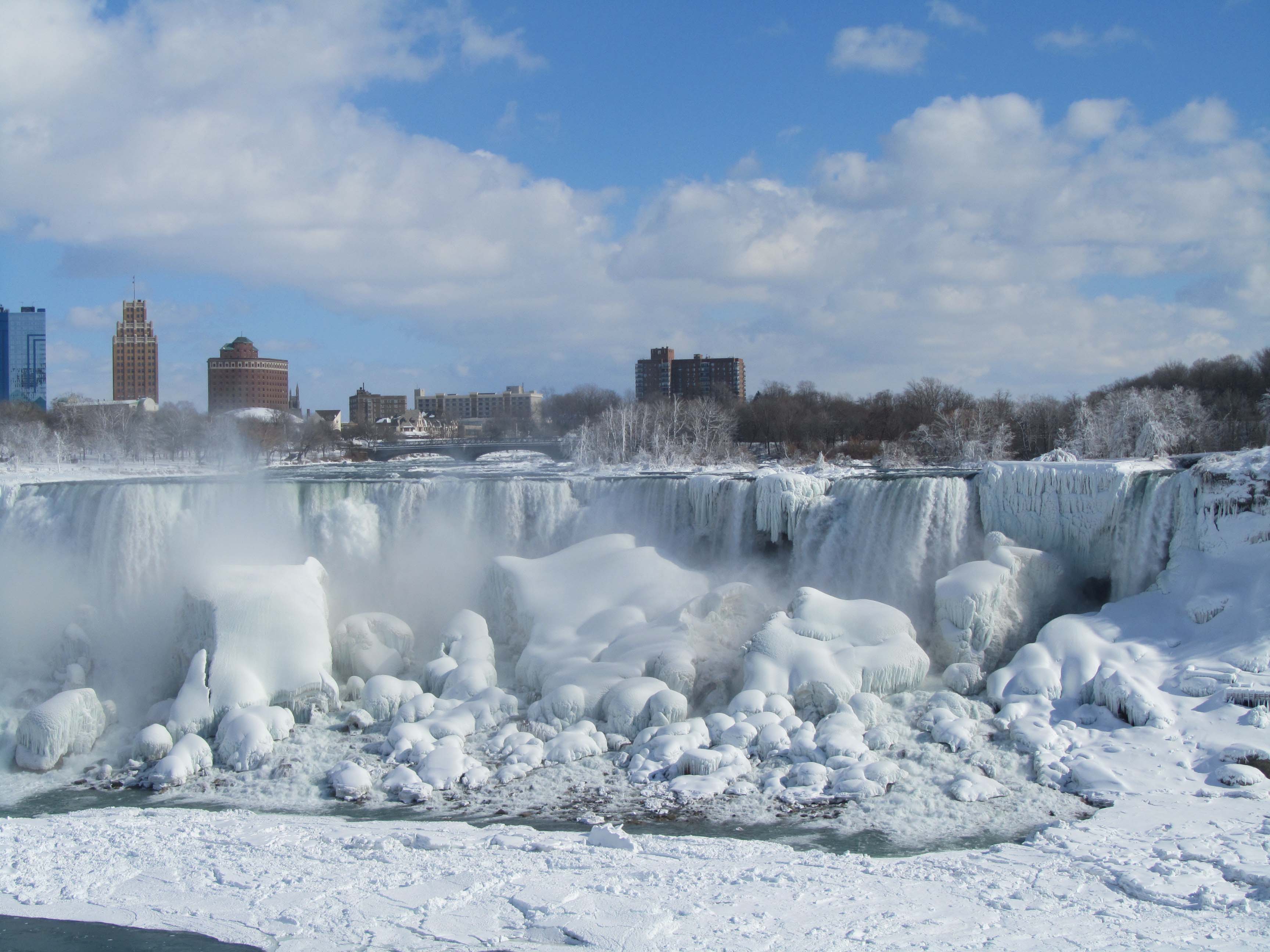 Frozen Niagara Falls Wallpapers - Top Free Frozen Niagara Falls Backgrounds  - WallpaperAccess