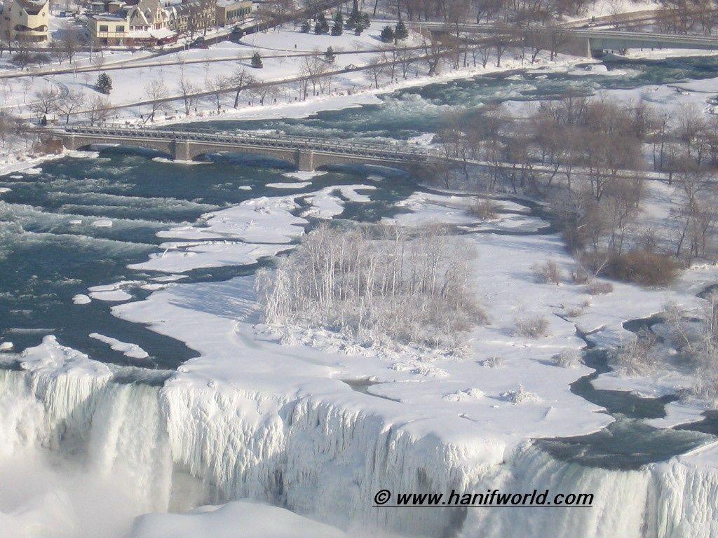 1024x768 Niagara falls frozen, Niagara falls .fr