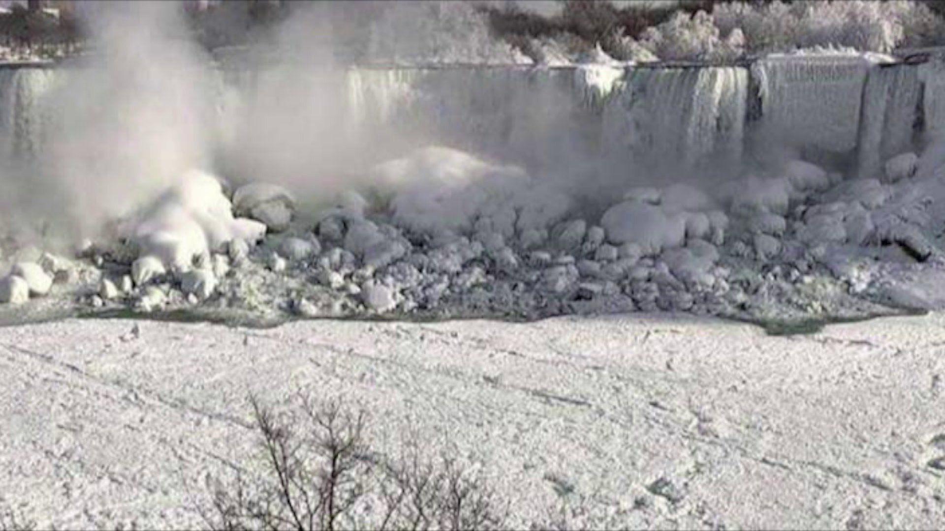 1920x1080 usually rushing waters at Niagara Falls .