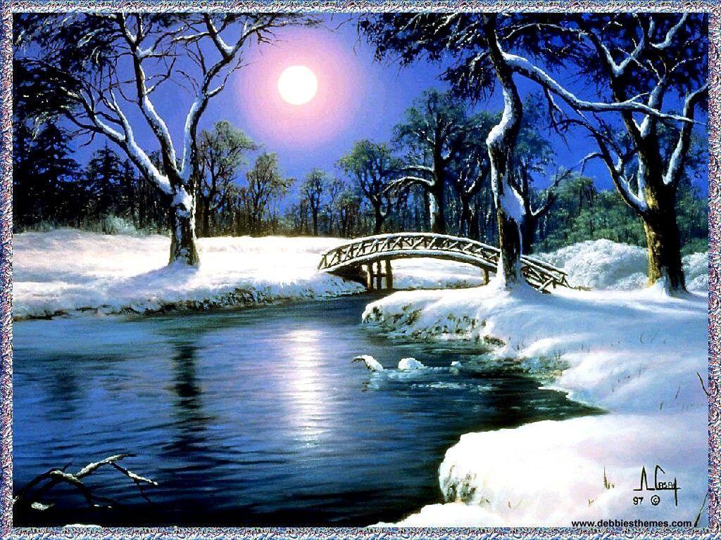 1024x768 Winter Wallpaper For PC Group Wallpaper