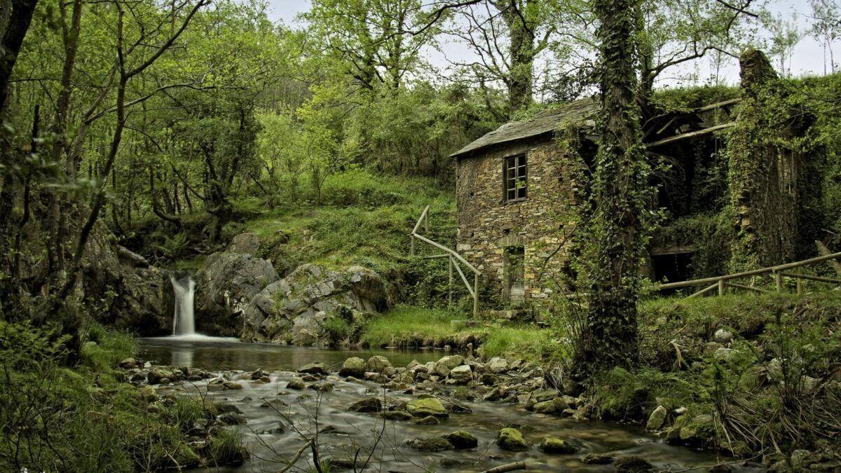 1200x675 Stone, Cottage, Desktop Wallpaper, HD .