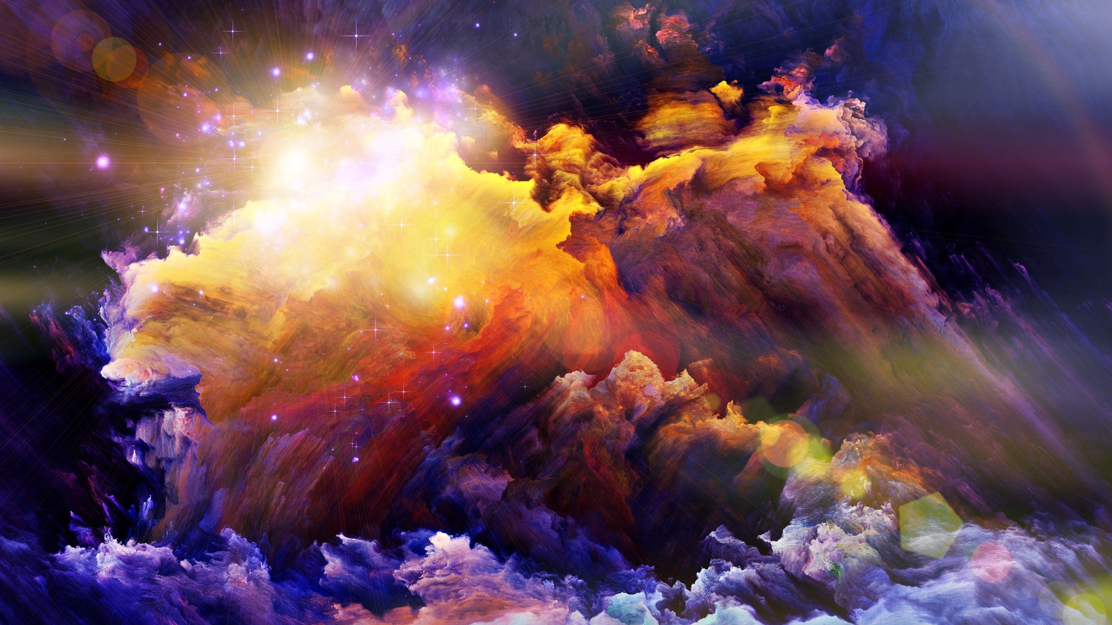 3840x2160 Wallpaper 4k Space Stars Abstract .