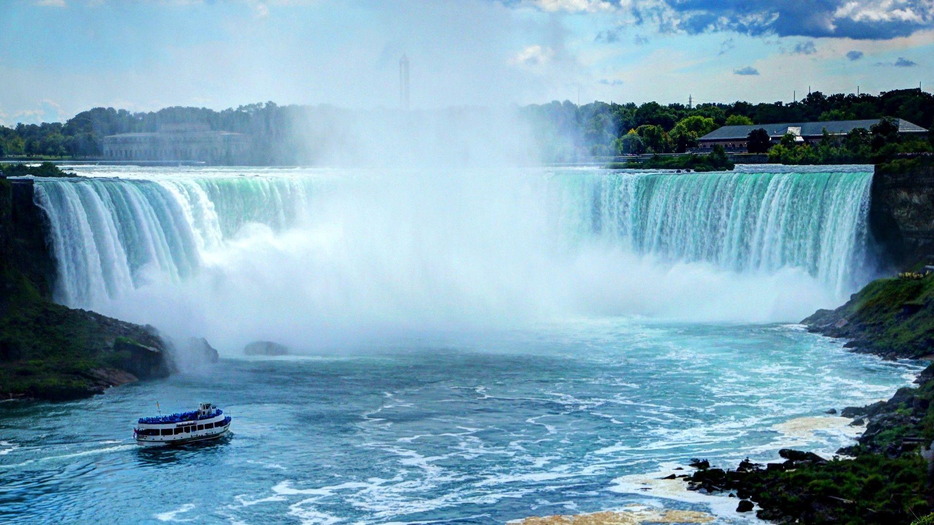 1920x1080 Journey Behind The Falls Wallpaper .