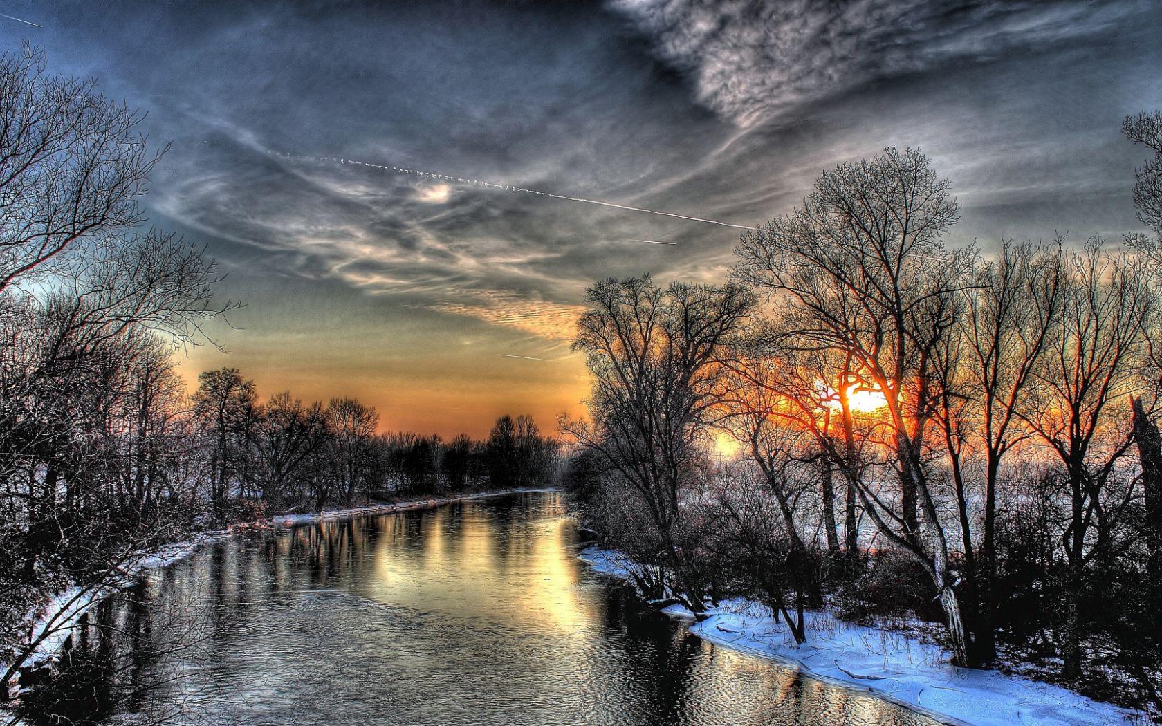 1680x1050 Winter Desktop Background Free .