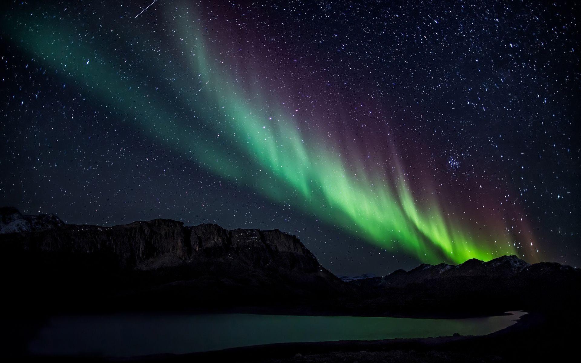1920x1200 Aurora Borealis Wallpaper HD .