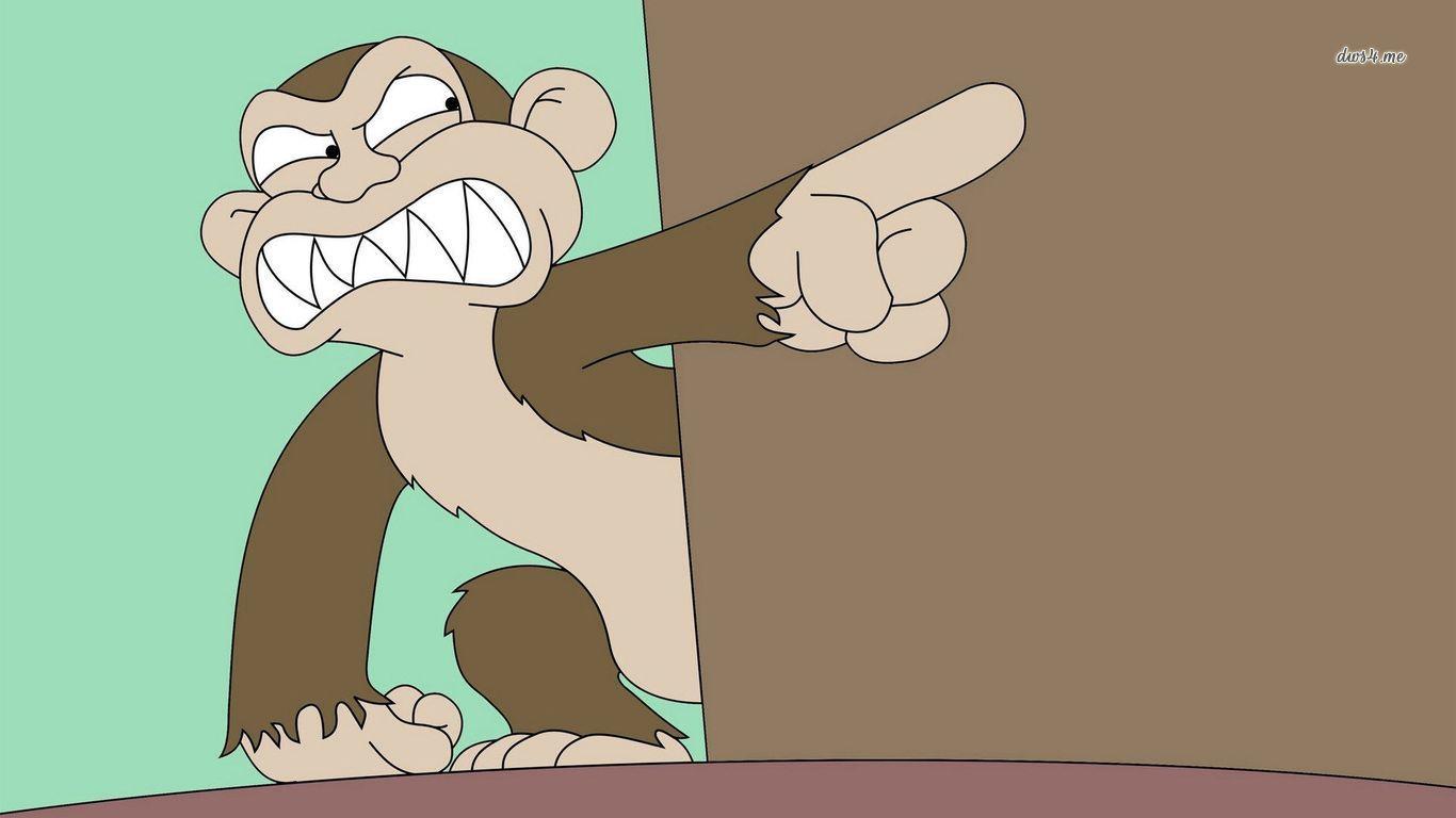 1366x768 Free download Evil Monkey Family Guy .