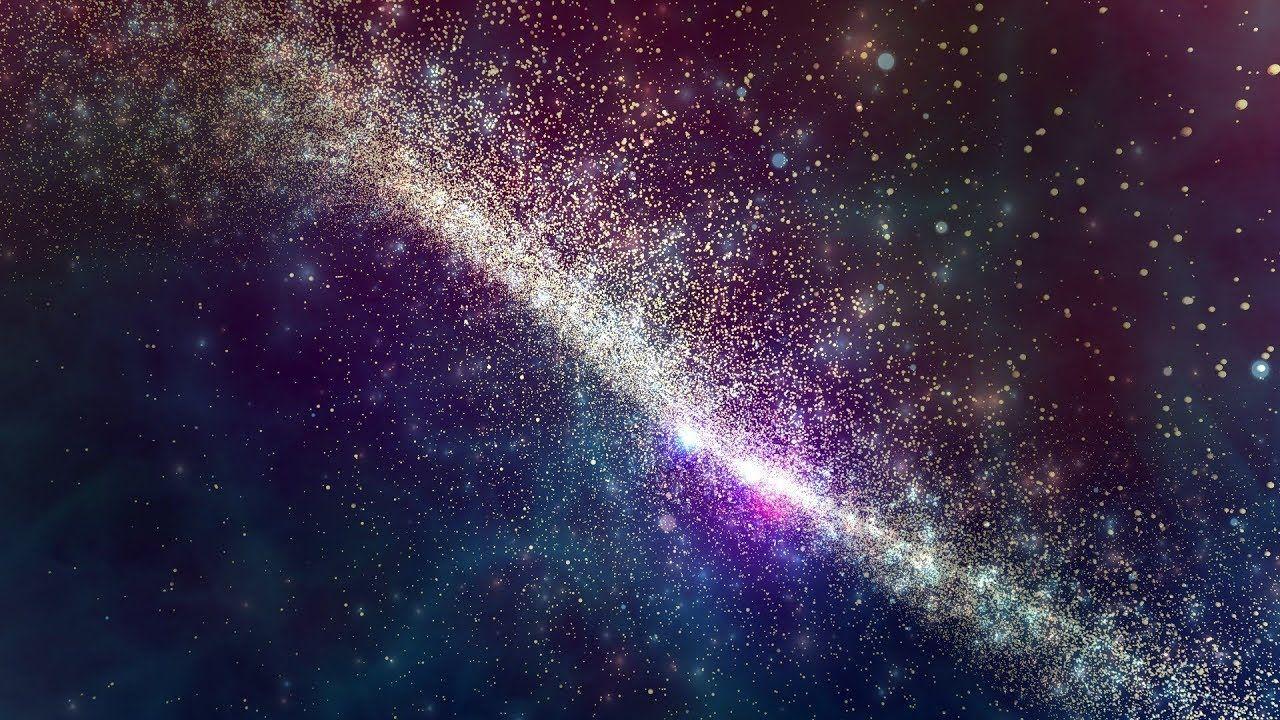 1280x720 4K Colorful Galaxy Cluster .