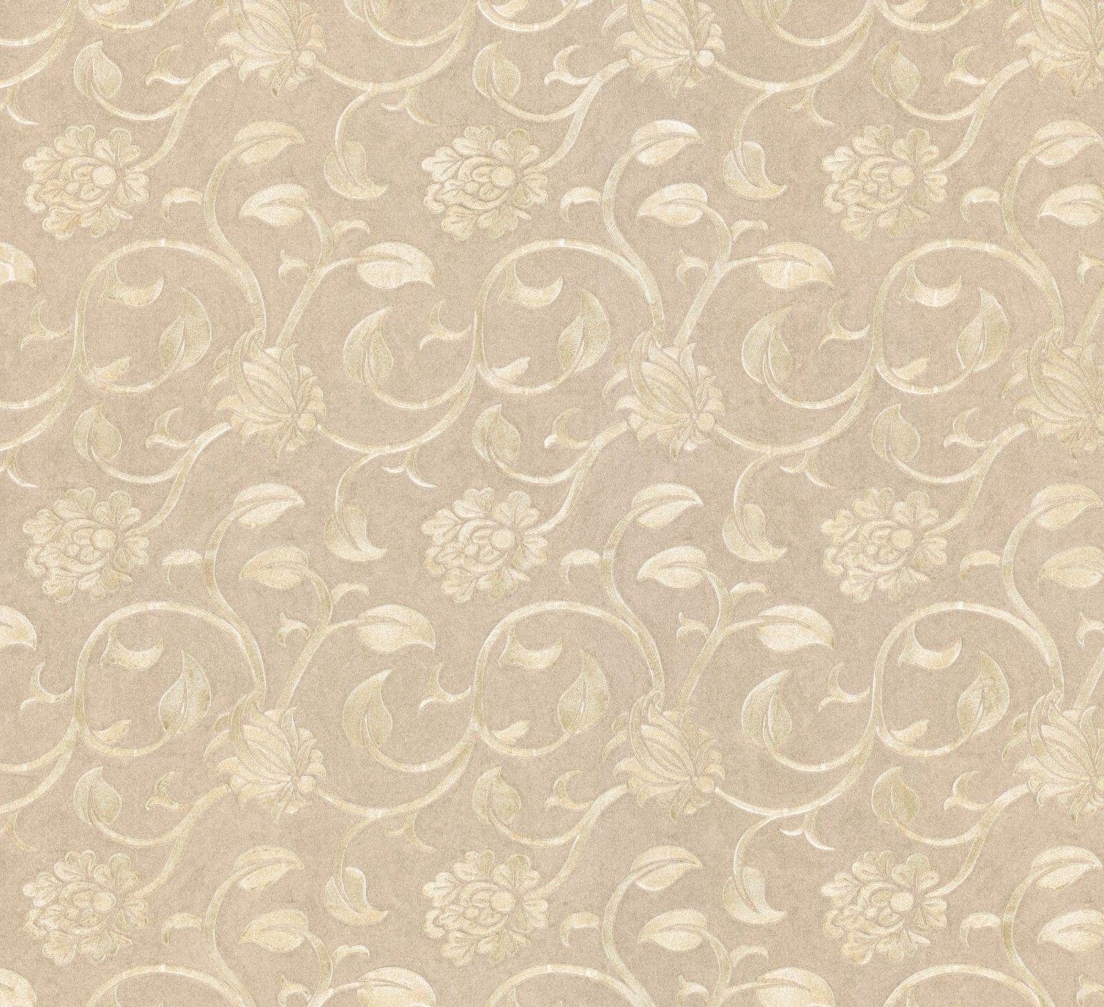1600x1460 Wallpaper cream flower Opulence Marburg .fancyhometrends.com · In stock