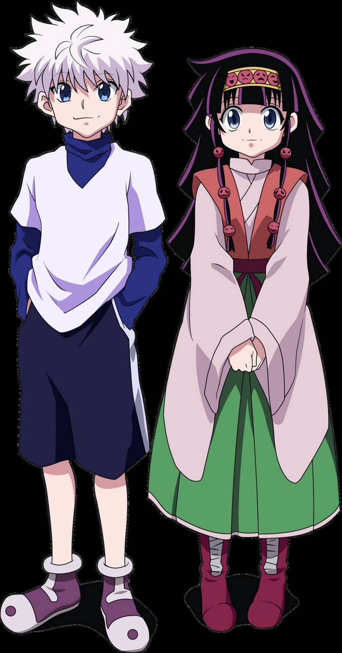 671x1280 Alluka and Killua wallpaper by .