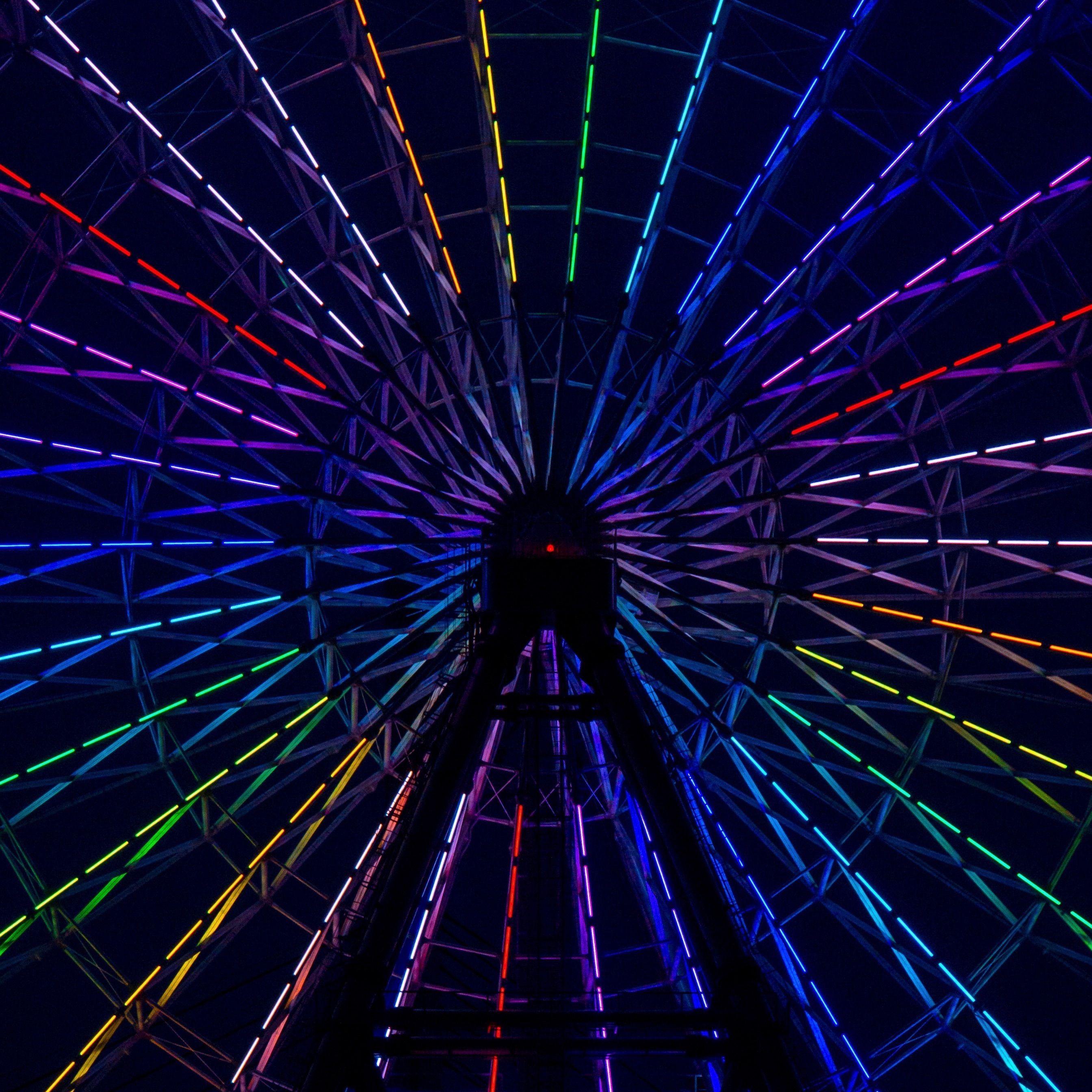 2688x2688 Rainbow iPhone Wallpaper .
