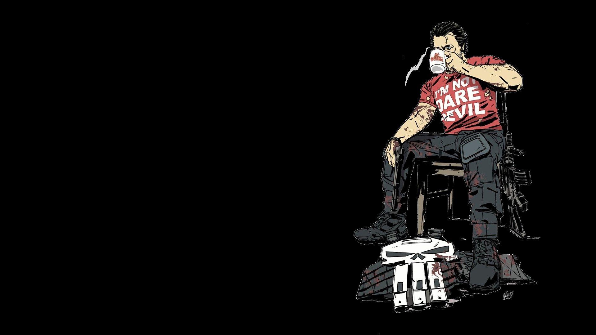 1920x1080 Punisher iPhone Wallpaper