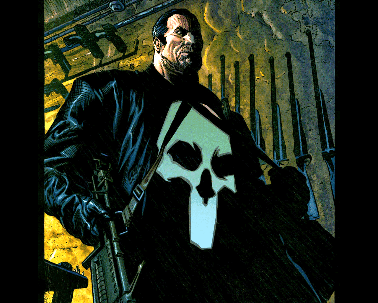1280x1024 Awesome The Punisher Free Wallpaper Id .