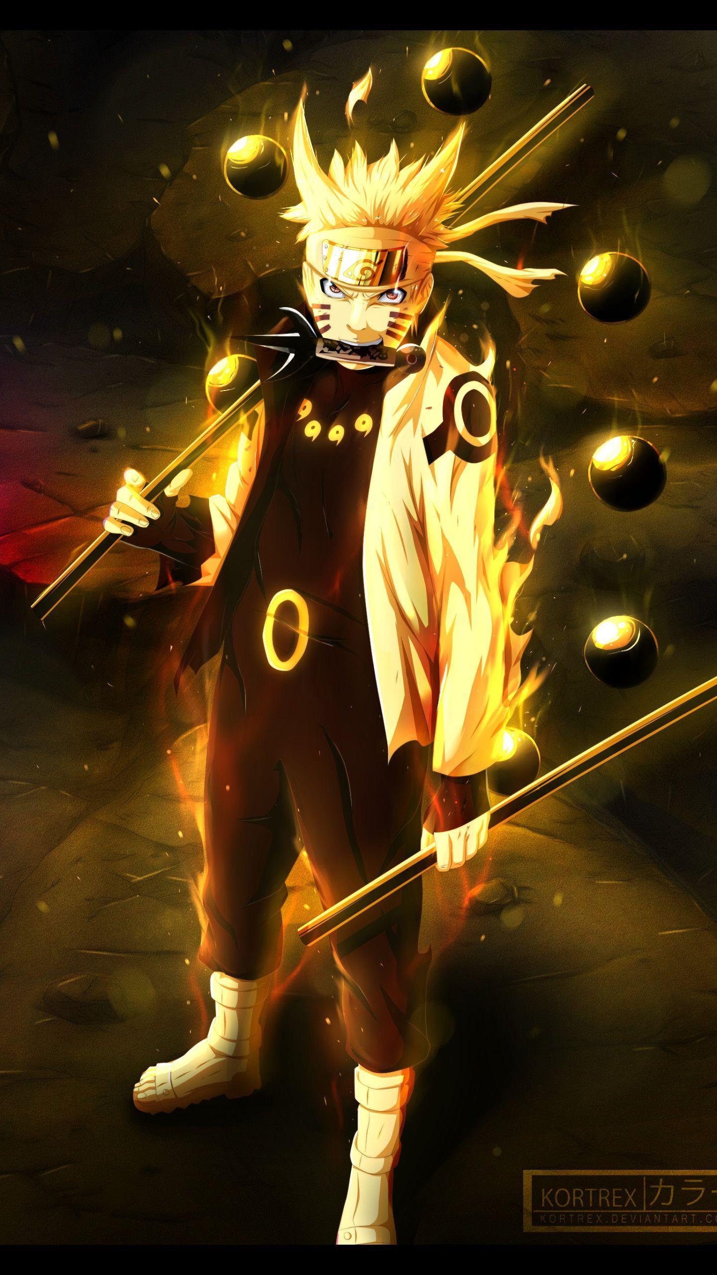 1440x2560 Naruto Kurama Wallpaperwallpaper.dog