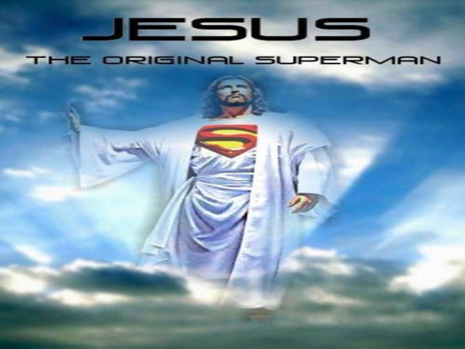 1600x1200 jesus superman wallpaper wallpaper .