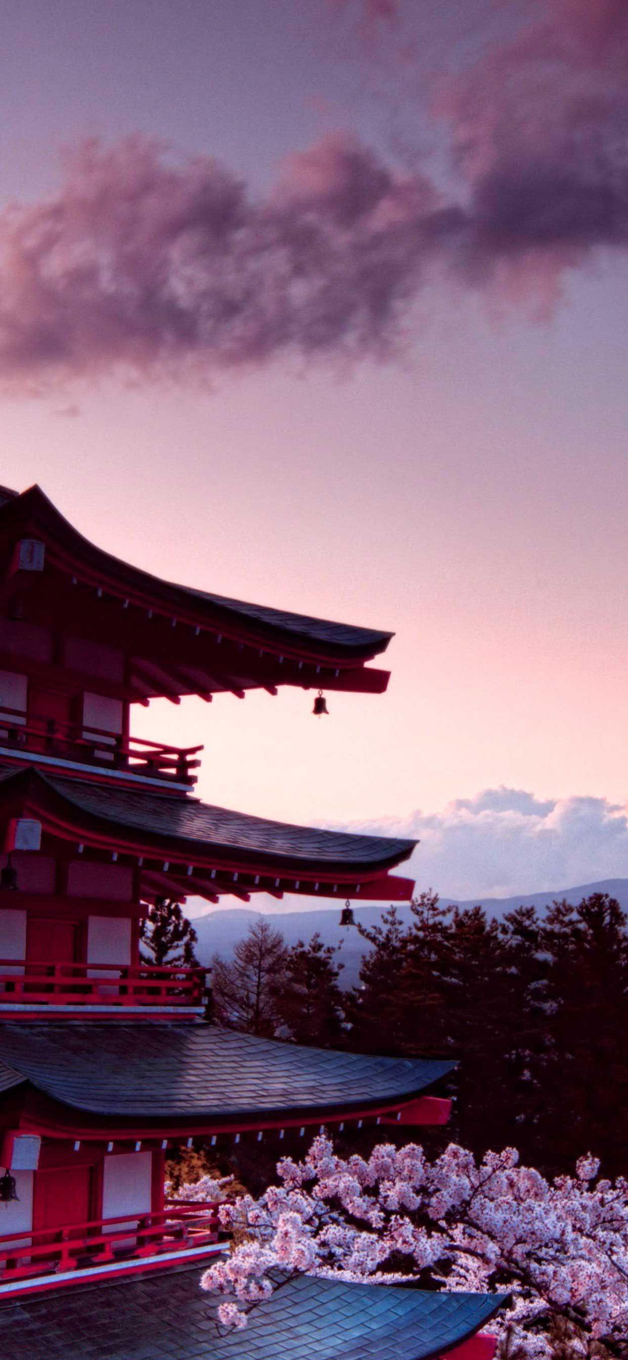 1242x2688 iPhone HD Japanese Wallpaper Wallpaper