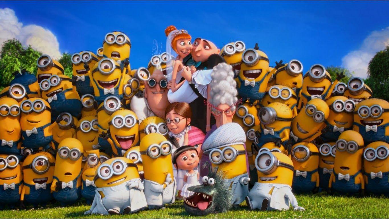 1366x768 Minions despicable me .com