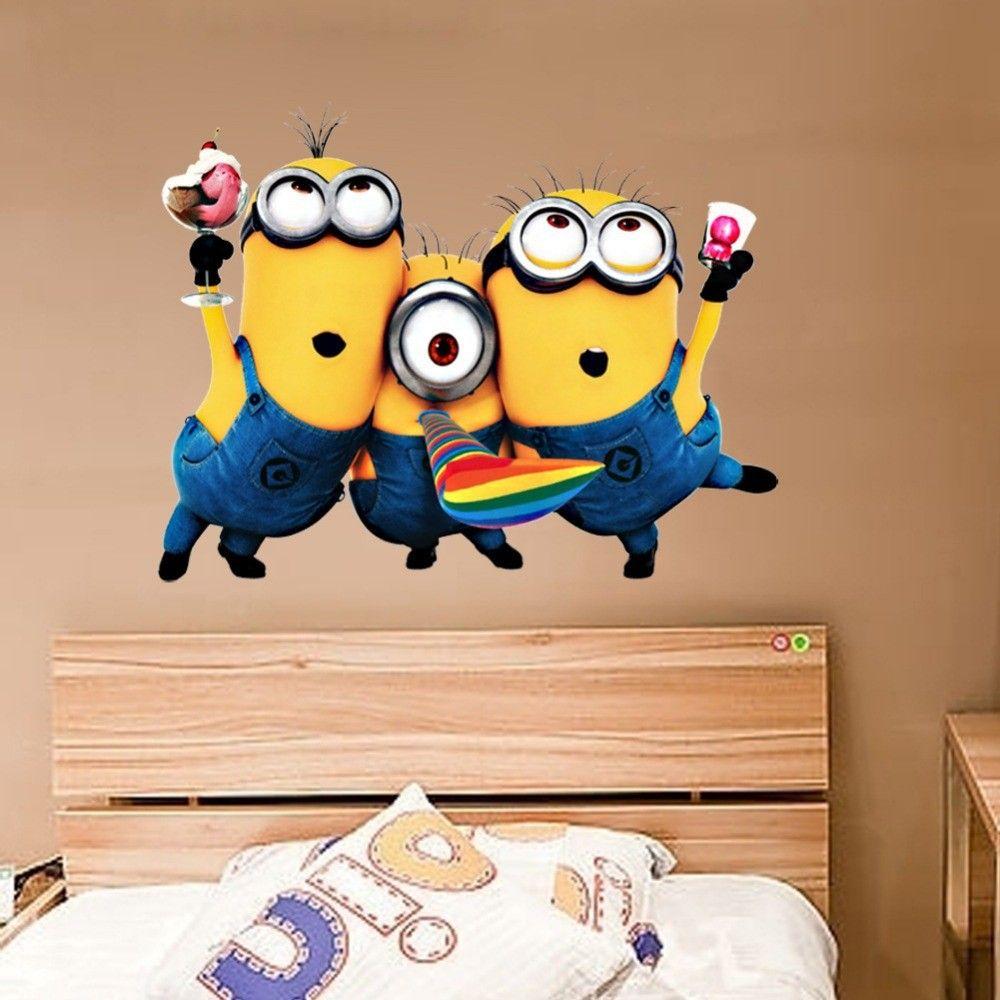 1000x1000 Despicable, Me, Cute, Minions, Wall .