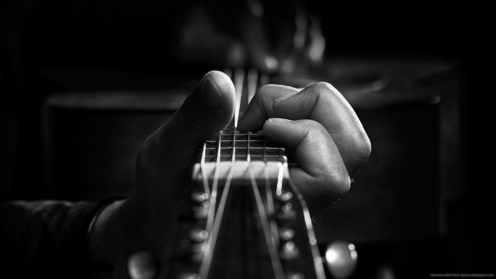 1600x900 Playing the guitar wallpaper. Wallpaper Wide HD