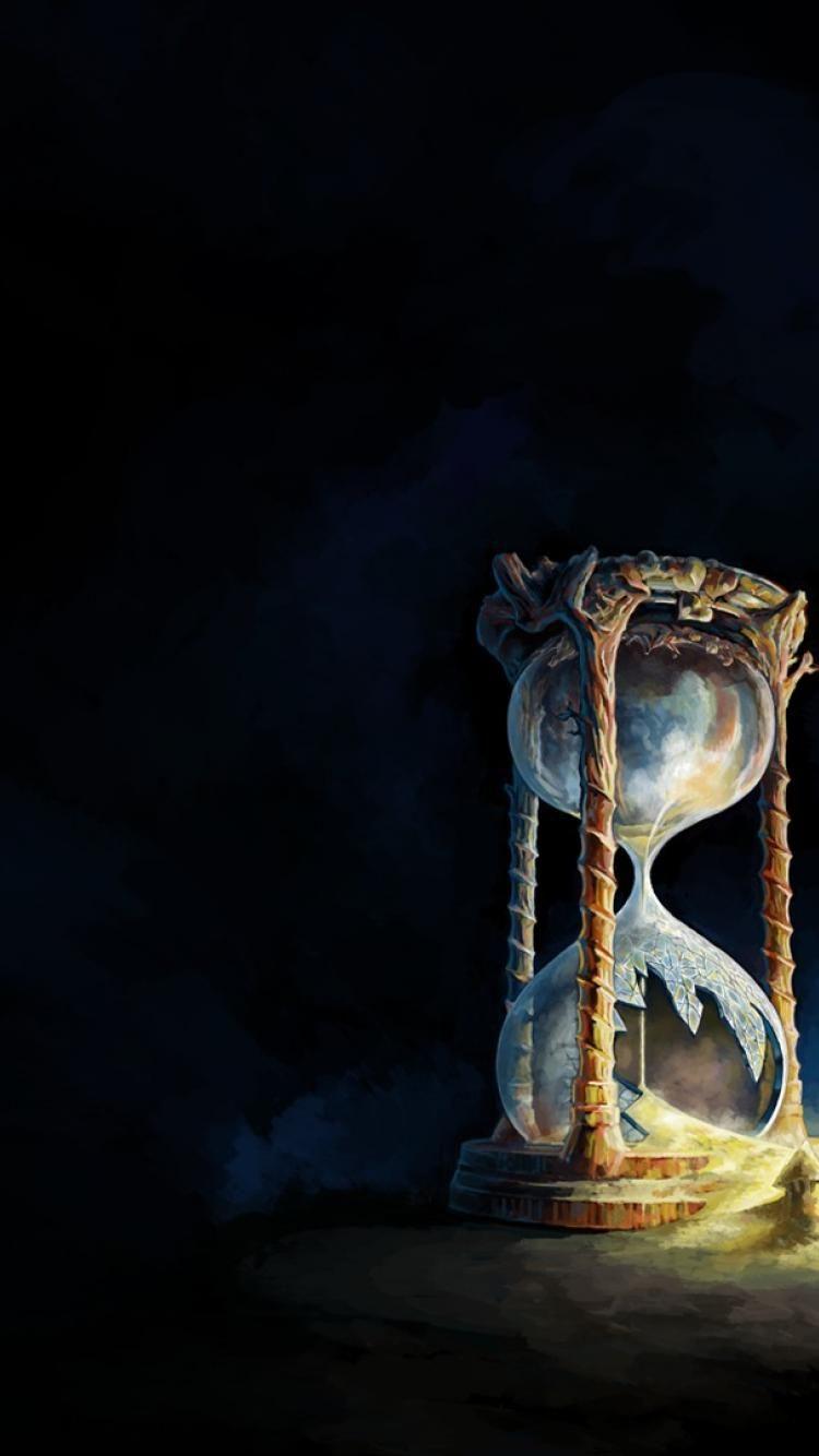 750x1334 Video games hourglass sand castle braid (video game) wallpaper