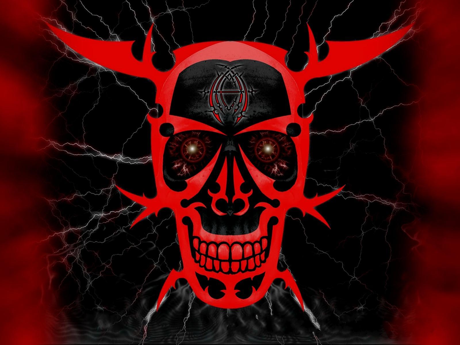 Dark Red Skull Wallpapers Top Free Dark Red Skull Backgrounds Wallpaperaccess