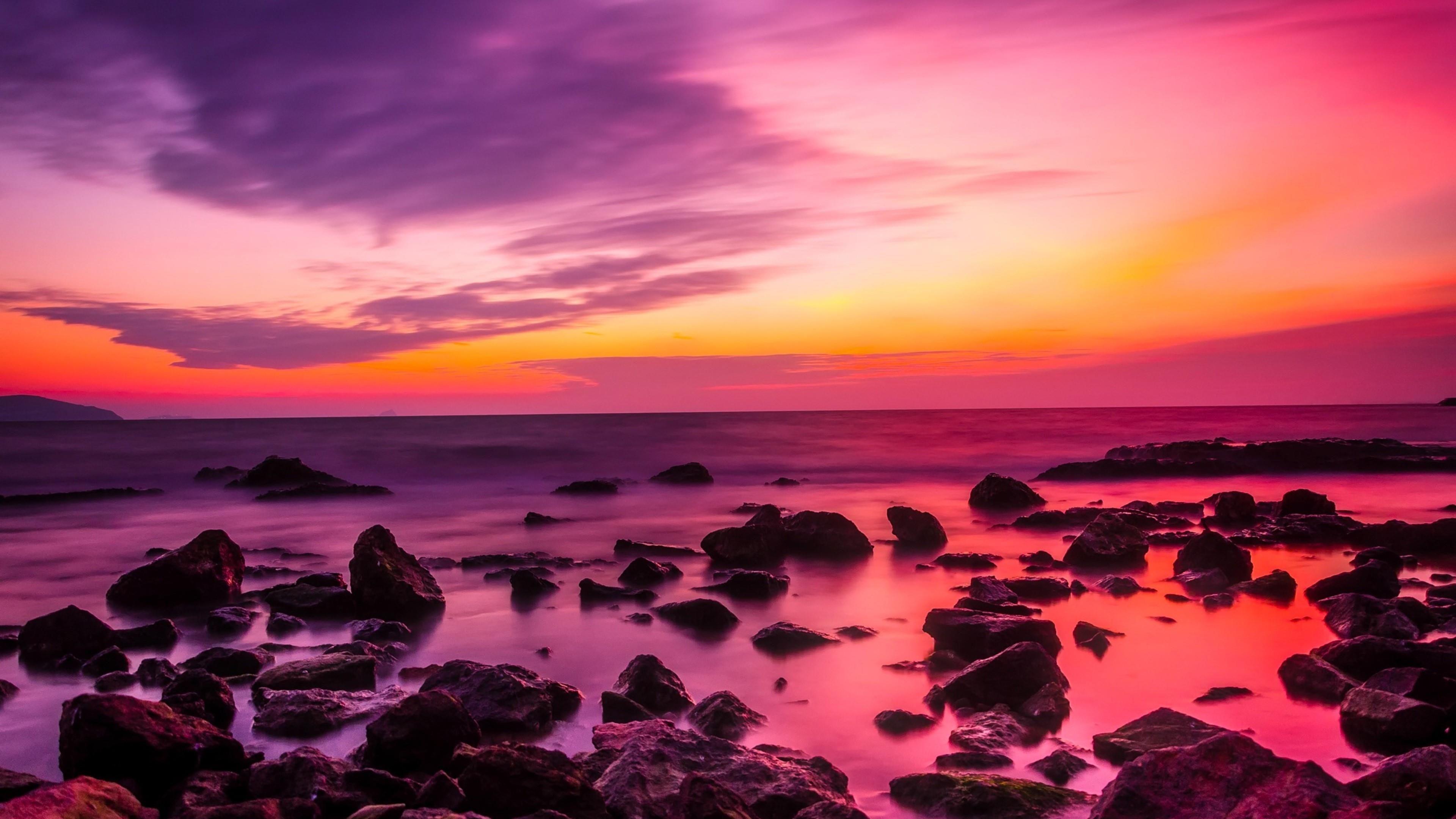 Pink Sky Sunset Wallpapers Top Free Pink Sky Sunset Backgrounds