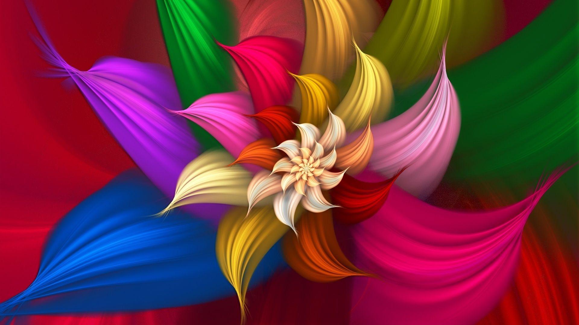 1920x1080 Cute Unique Art Flower HD .wallpaper