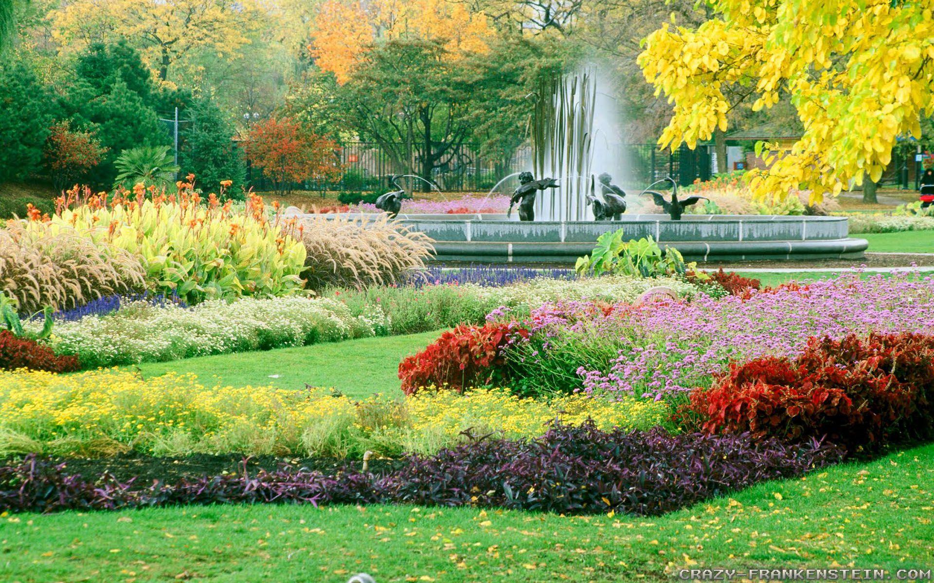 1920x1200 Flower Garden Wallpaper .7