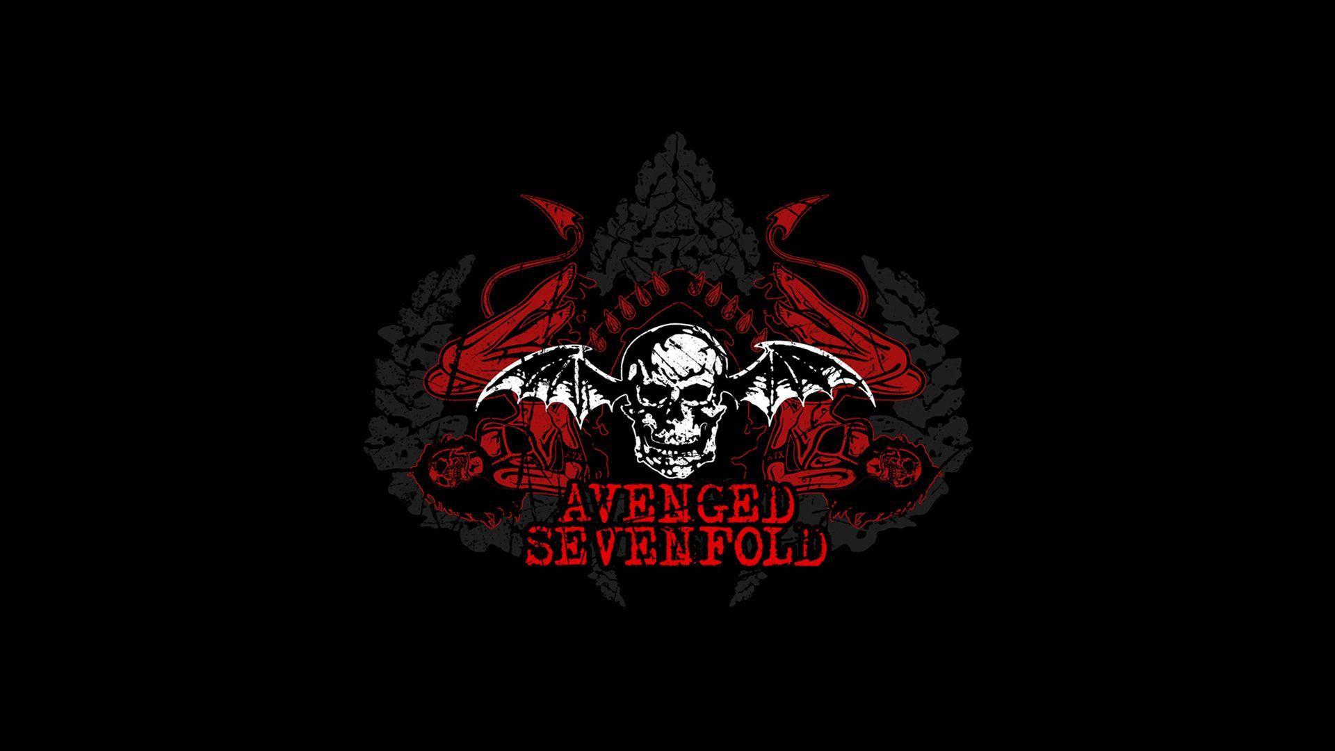 1920x1080 music, Avenged, Sevenfold, Dark, Skull .