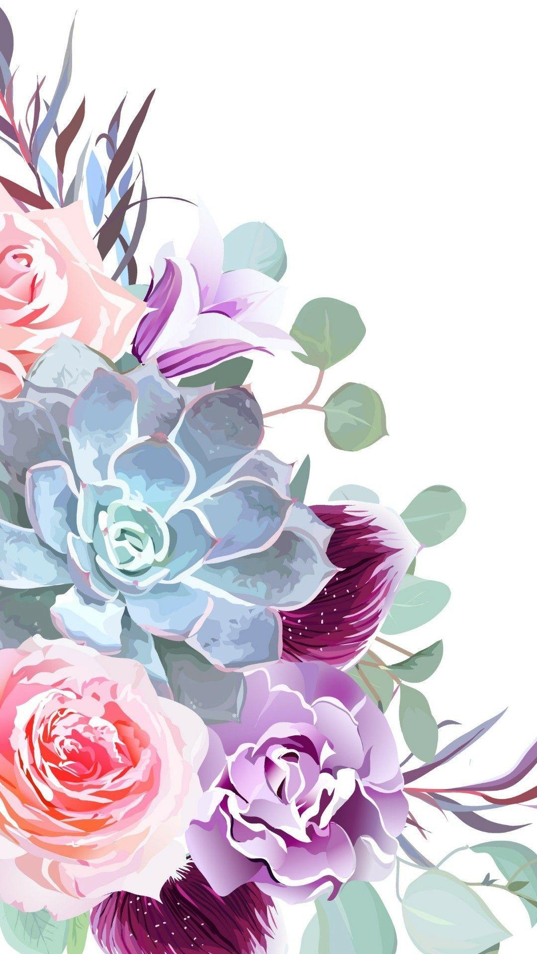 1080x1920 Flower wallpaper .com