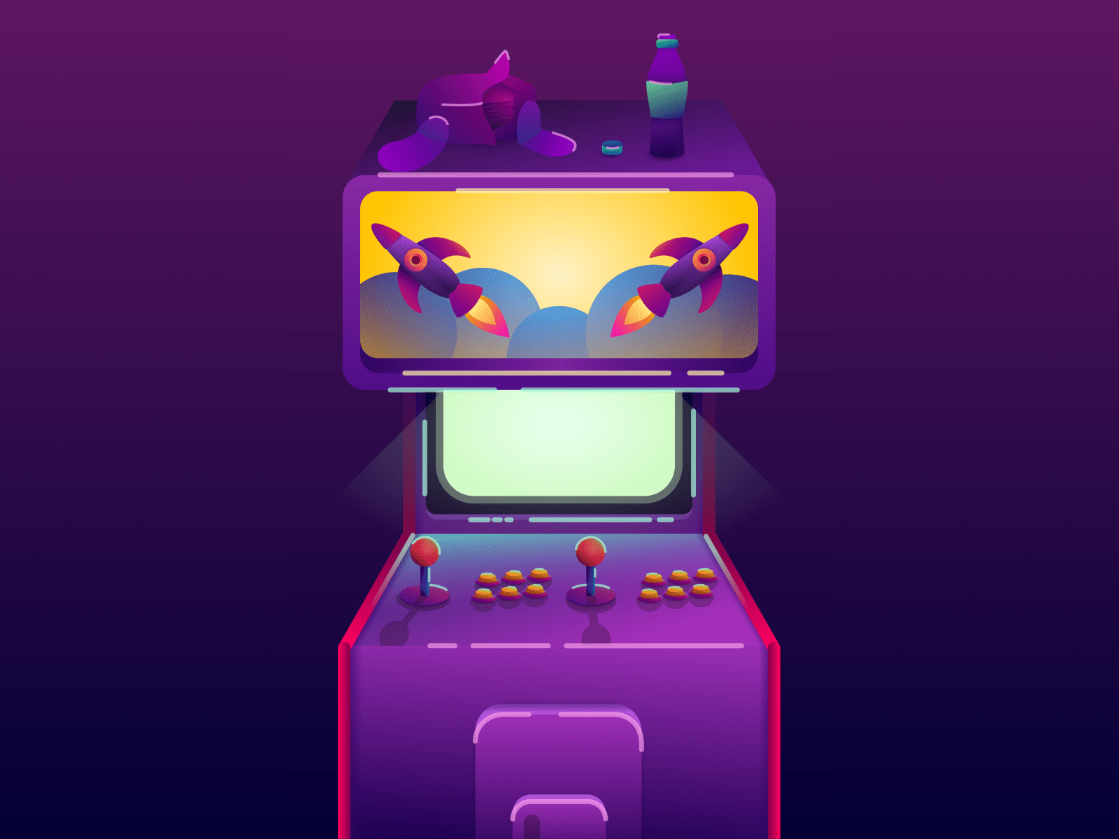 80s Retro Arcade Wallpapers - Top Free 80s Retro Arcade Backgrounds