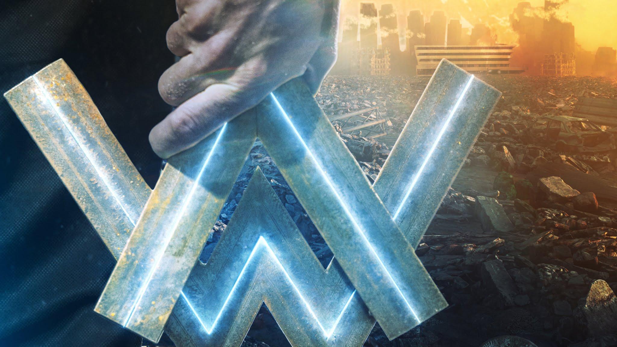 2048x1152 Alan Walker All Falls Down 4k