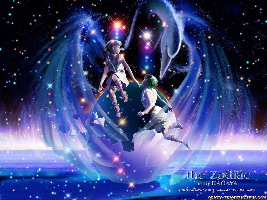 1024x768 Free Zodiac Wallpaper