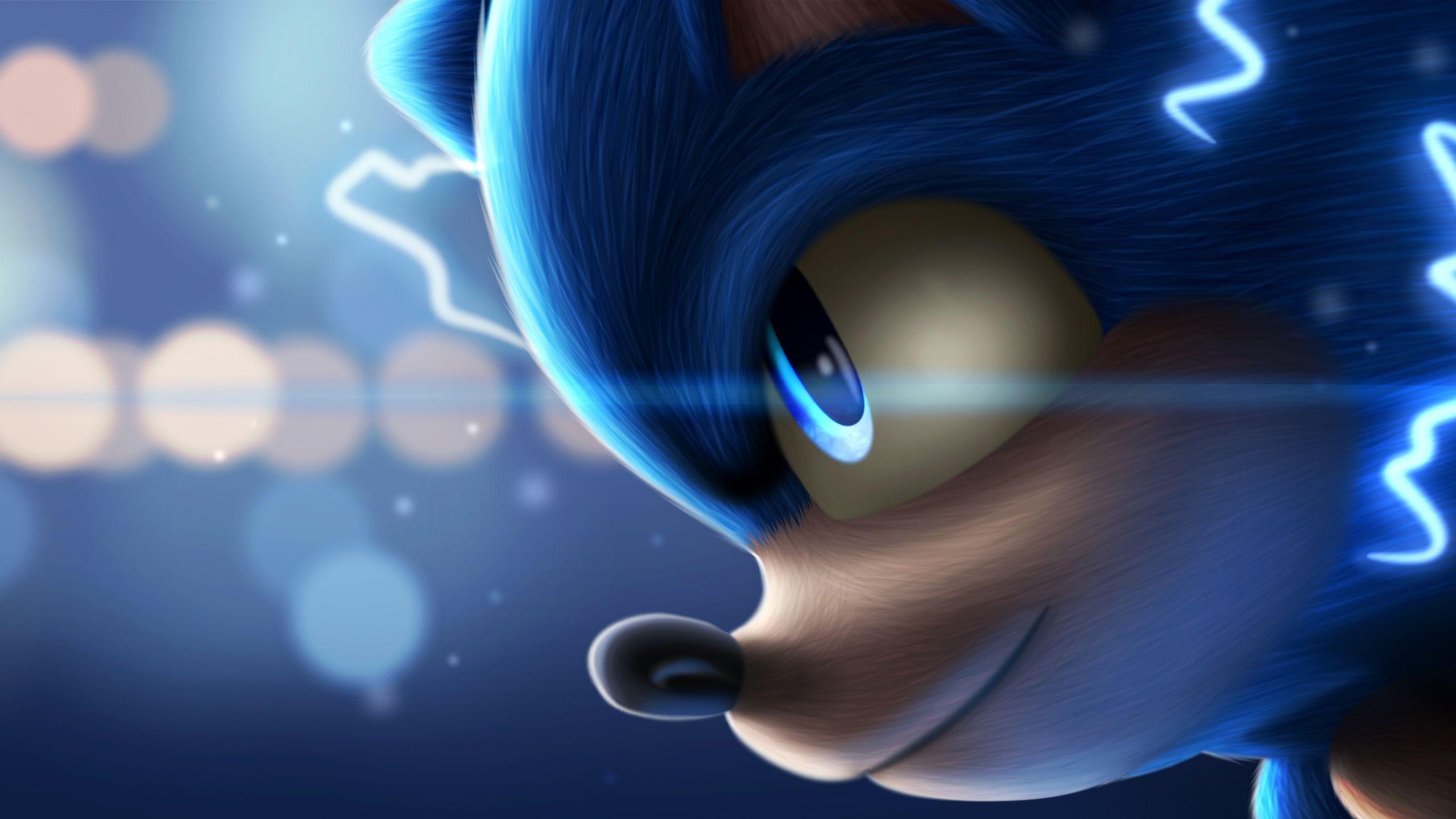 2560x1440 Closeup Of Blue Hedgehog HD Sonic The .hdwallpaper.in