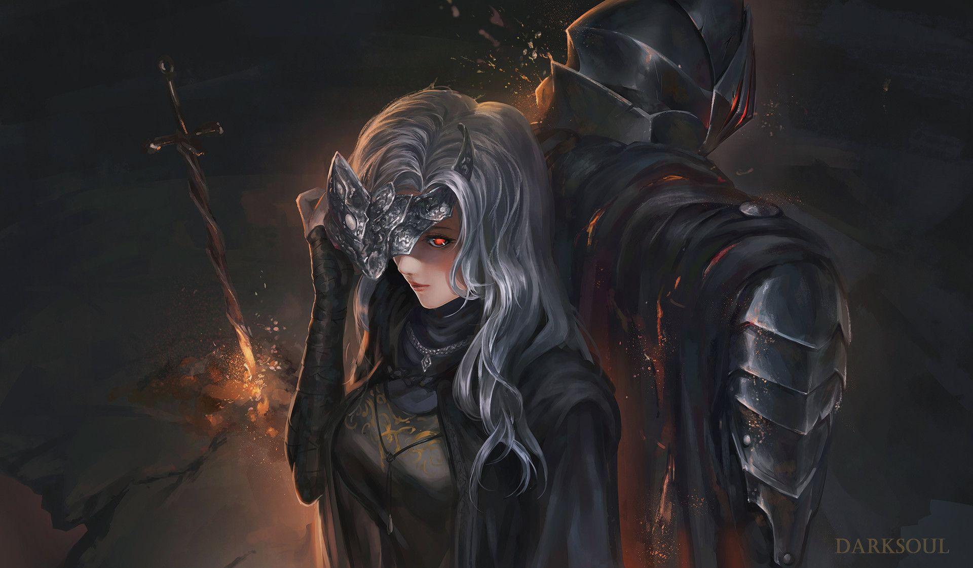 1920x1122 Dark Souls 3 Fire Keeper X Ashen One .itl.cat