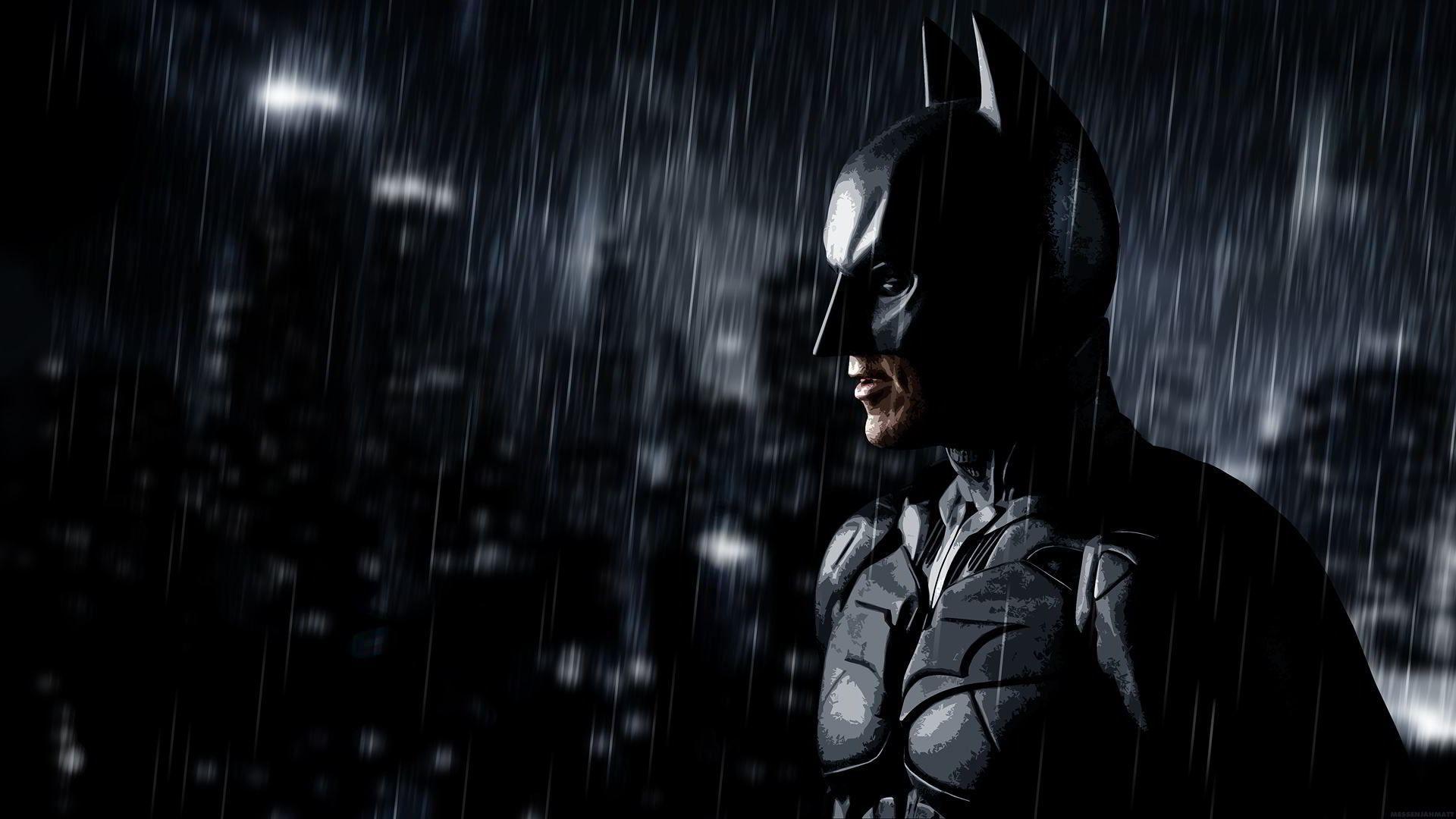 1920x1080 Mobile Superhero Dark Wallpaper