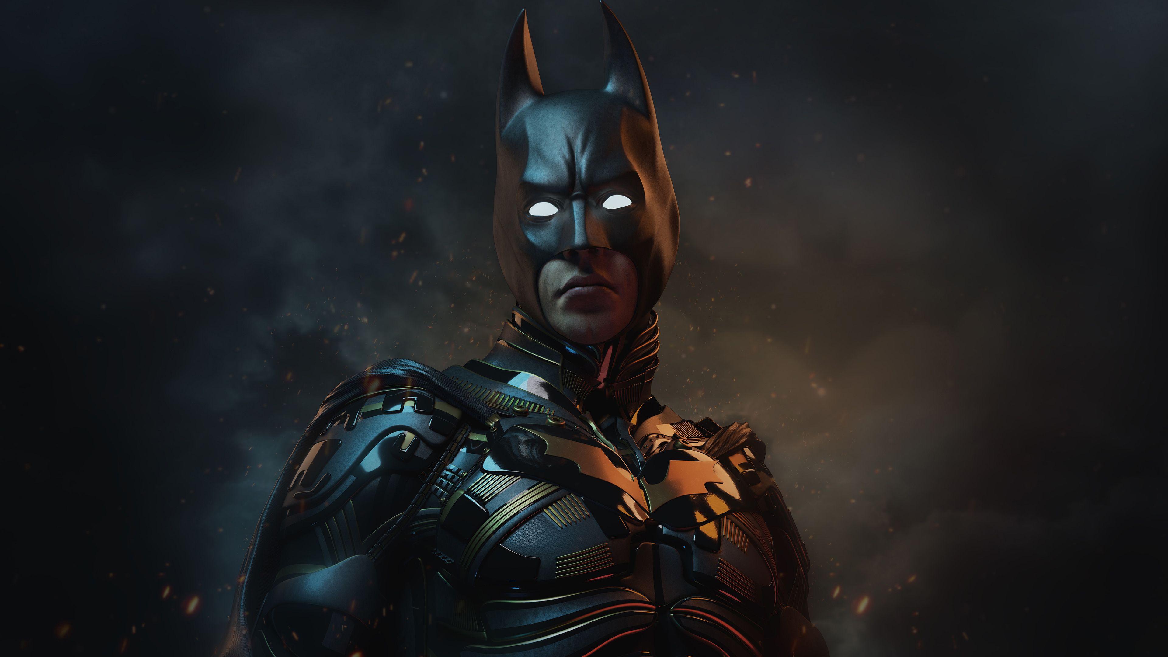 3840x2160 Batman As Christian Bale 4K HD Superheroes Wallpaper